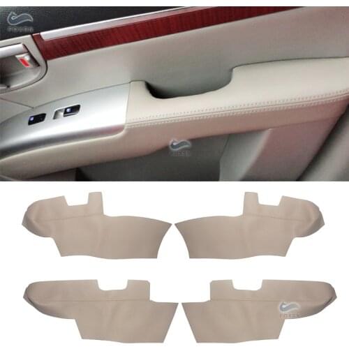 For Hyundai Santa Fe 2006 2007 2008 2009 2010 2011 2012 Car Door Armrest Panel Microfiber Leather Cover Protective Trim