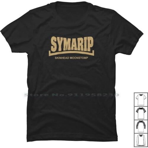 Symarip Skinhead Moonstomp T Shirt 100% Cotton Birthday Skinhead Animals Comic Stomp Humor Skin Geek Head Moon Mari Love