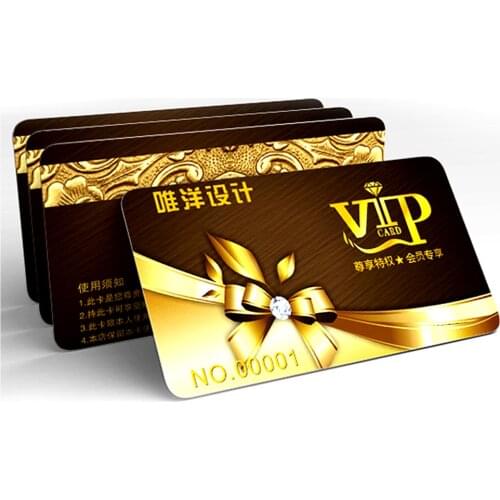 Customizable VIP Card Personal Custom PVC Business Card