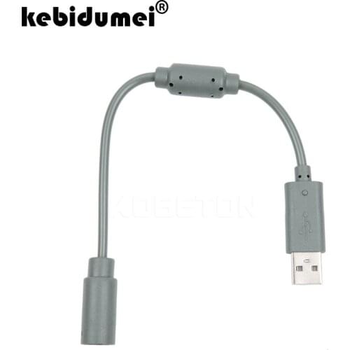 Kebidumei Hot Sale 22CM Breakaway Wired Controller USB Cable Compatible for Xbox 360 Controller