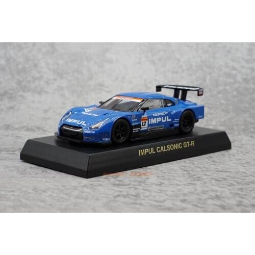 Kyosho 1/64 Nissan GTR Diecast Collection of Simulation Alloy Car Model Children Toys