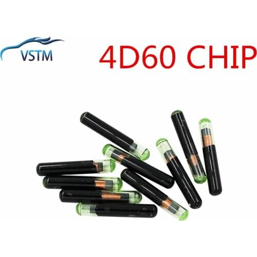 2021 Newest 5/10/20/50pcs/lot Car Key Chip Blank 4D60 Glassy Transponder Key Chip For Fo*rd ID 4D 60 Auto Chip Free Shipping