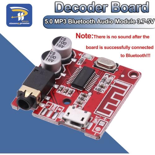 DIY Bluetooth Audio Receiver board Bluetooth 4.0 4.1 4.2 5.0 MP3 Lossless Decoder Board Wireless Stereo Music Module 3.7-5V