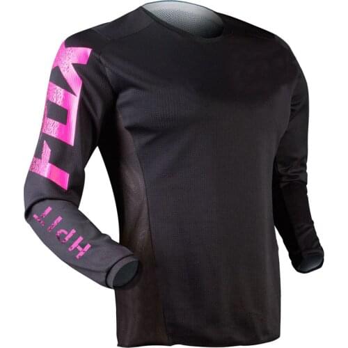 Motorcycle Mountain Bike Team Downhill Jersey MTB Offroad DH Fxr Bicycle Locomotive Shirt Cross Country Mountain Hpit Fox Jersey