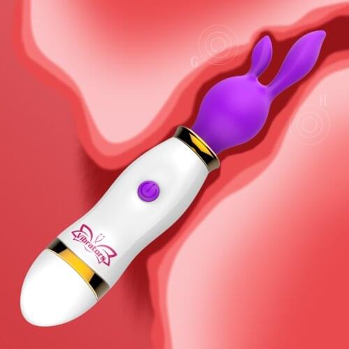 VATINE Rabbit Vibrator AV Stick 12 Speeds Clitoris Stimulate Female Masturbation Sex Toys for Woman Magic Rod Vibrator