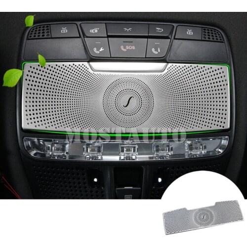 For Mercedes Benz GLC X205 X253 Inner Roof Front Reading Light Cover Trim 2015-2018 1pcs Car Accessories Interior Car Decor