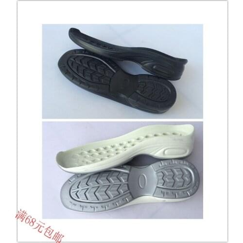 Female shoes casual shoes leather shoes wave sole shoes PU sole replacement material wear-resisting