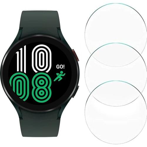 1 2 3 Pcs 2.5D Tempered Glass Film For Samsung Galaxy Watch 4 40mm 44mm HD Clear Full Screen Protector Watch4 Classic 42mm 46mm