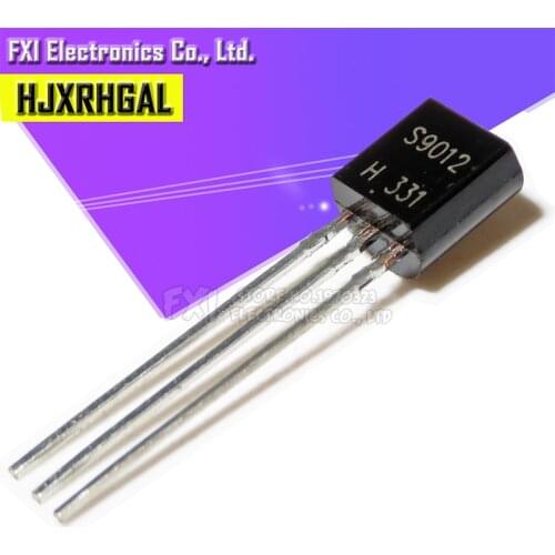 100PCS S9012 TO-92 9012 TO92 triode transistor New original
