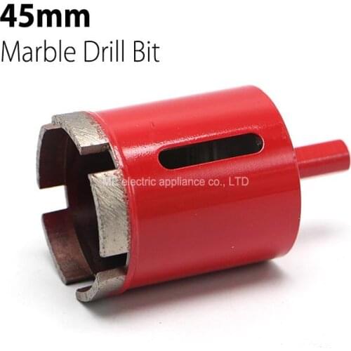 45mm Core Drill Bit for Marble Granite Stone Material Cement Sintering Diamond Bit