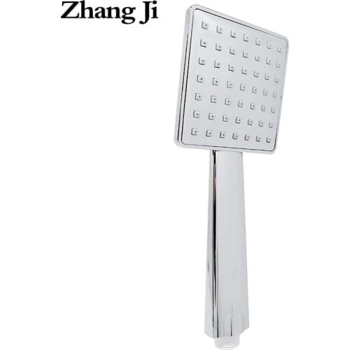 Zhang Ji Bathroom Square Fragrand Shower Head Built-in Perfume Silicone Hole Eletroplated Water Saving Showerhead ABS Big Panel
