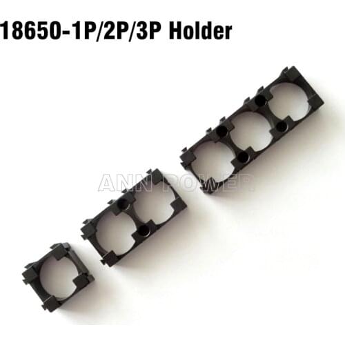 18650 battery holder 1P/2P/3P plastic case 18650 Cylindrical lithium battery plastic bracket holder