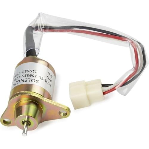 OEM # 1503ES-12S5SUC5S SA-4562T Fuel Shut-Off Solenoid Valve for John Deere for Takeuchi for Komastsu for Kubotac Replacement