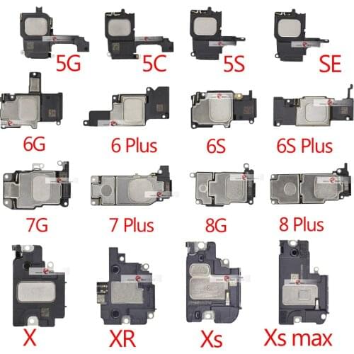 LoudSpeaker FlexFor iPhone X XR Xs Max 6 6s 7 Plus 5S SE 5C 5 Loud Sound Buzzer Ringer Speaker Flex Cable