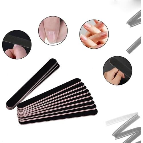 Hot Sale 12PCS/Set Sanding File Nail Art Polishing Buffer Manicure Sand Tool Nail Care Salon Supplies