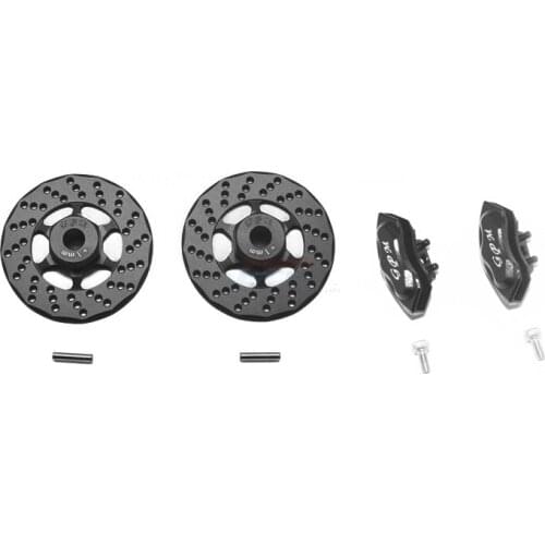 GPM TRAXXAS-1/10 4WD FORD GT4-TEC 2.0 Aluminum Alloy Simulation Brake Disc + Caliper Set