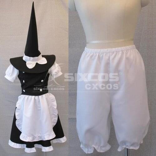 Game Touhou Project Kirisame Marisa Cosplay Costume Cute Maid Outfit Female Party Role Play Clothing High-End Custom-Make