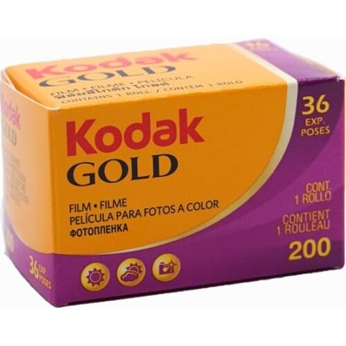 Kodak gold 200 negative Kodak gold 200 135 color film, 36 long-term (January 23)