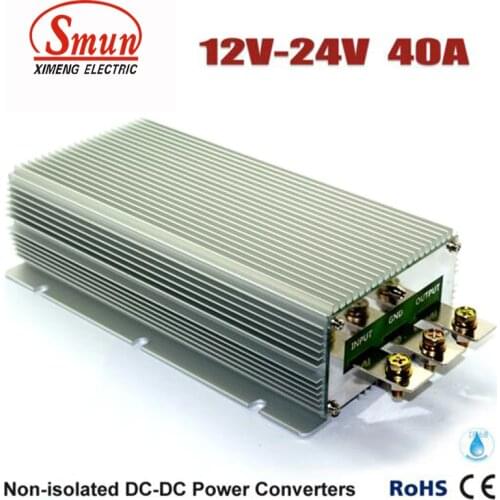 Step Up DC DC Converter 12V TO 24V 40A 960W Waterproof Car Power Supply