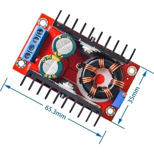 1pcs 150W Boost Converter DC-DC 10-32V to 12-35V Step Up Voltage Charger Module Dropshipping