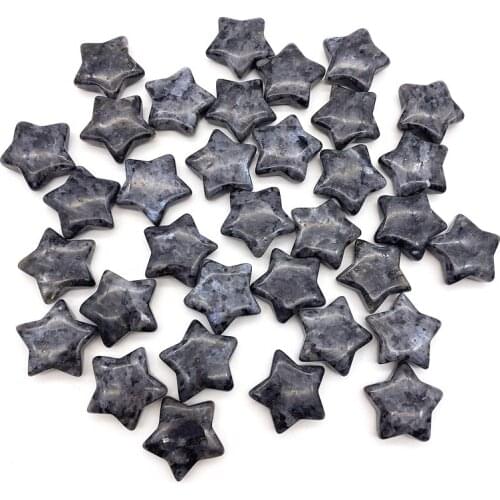 Drop Shipping 1PC Natural larvikite Labradorite Star Shaped Gemstone Crystal Meditation Healing Natural Stones and Crystals