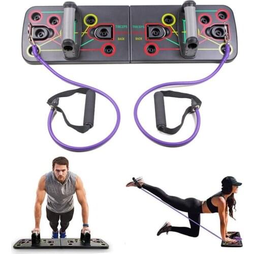 Foldable Push Up Rack Board Push-up Stands Muscle Body Building Board System Fitness Equipment Gym Home Workout Dropshipping