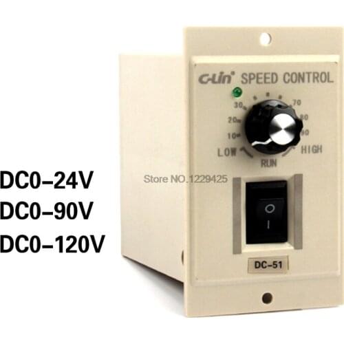 DC Motor Speed Power DC-51 120WDC0-180V/DC0-90V 60WDC0-24V