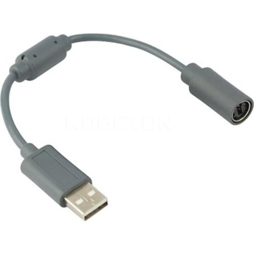 Wired Controller Connector USB Breakaway Cable Cord Adapter For XBOX 360