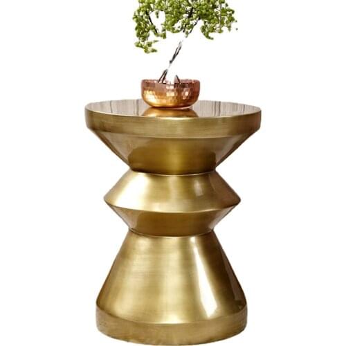 Modern sofa side-table fiber glass creative leisure coffee table tea table furniture living room