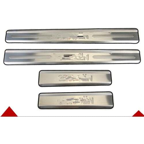 High Quality Stainless Steel Scuff Plate/Door Sill for 2008-2011 Citroen C-quatre C4 4PCS/SET