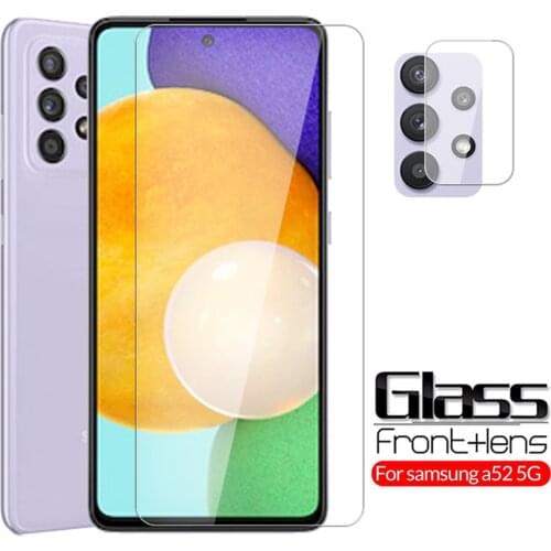 Camera Tempered Glass For Samsung A52 Glass Screen Protectors For Galaxy A 52 5G Sumsung SM-A525F SM-A526B 6.5" Protective Film