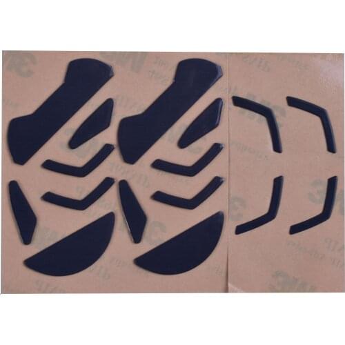 2 Set 0.6mm Replacement Mouse Feet Mouse Skates Mouse Pads for Logitech G302 G303 Gaming Mouse