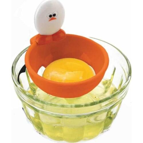 2021 New Plastic Egg Separator Yolk Sift Household Kitchen Chef Lunch Kitchen Cooking Gadget Baking Pastry Supplies
