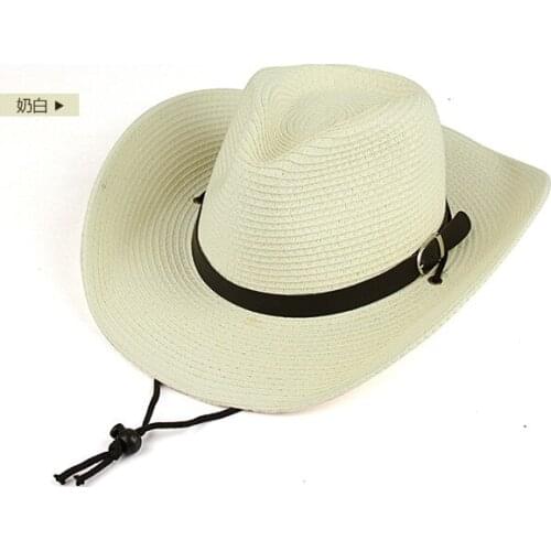 2018 Hot Sale New Unisex fashion western cowboy hat tourist cap outdoor hat western hat gorras AW7226