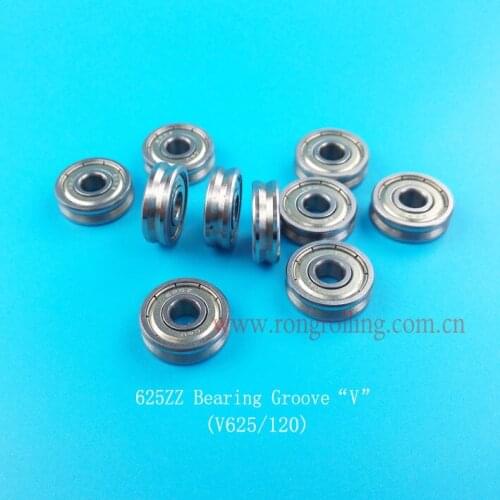 625ZZ Bearing groove "V" Sliding Pulley V groove angle:120-degree angle