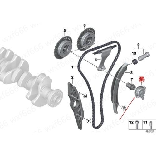Car Engine camshaft position sensor Suitable for F20b mwF45 F35 F33 F49 G38 G12 G08 G02 B48 Engine camshaft position sensor