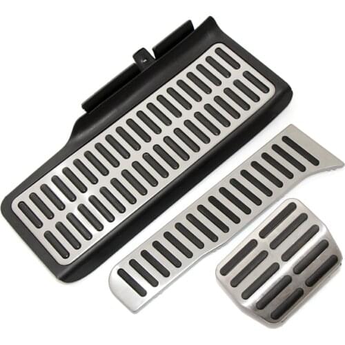 Car Styling, Car Pedals Cap Foot Rest Cover Accelerator Brake Clutch For Volkswagen VW Jetta MK6 MKVI