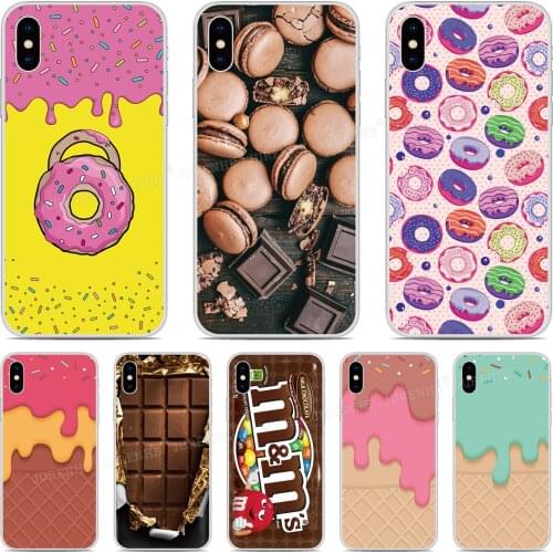 Tpu Soft Silicone Chocolate Donut Cover Cases For Blackview A80 A60 BV9600 BV6300 Pro Phone Case Back Protective Cover Fundas