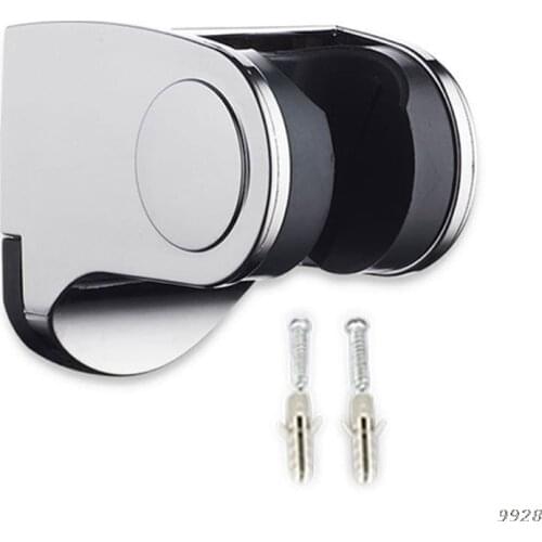 Shower Bracket Handset Holder Bathroom Shower Mounting Brackets Adjustable Holder of Rail Shower Hanger Mount Support