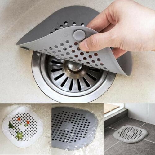 AU Kitchen Bathroom Anti-Clogging Filter Floor Sink Drain Strainer Hair Catcher