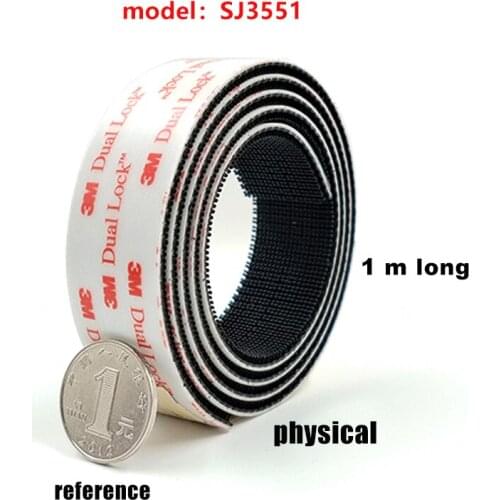 3M Imported SJ3551 Strong Gum Velcro Tape Photo Frame Decorative Wall Ceramic Wood Fixation Mushroom Head