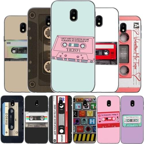 Retro tape, keyboard Soft Silicone Phone Case For Samsung J3 J4 J7 J8 2018 J5 J7 2017 J5 J7 2016 J7 Prime J4 J5 J7 plus