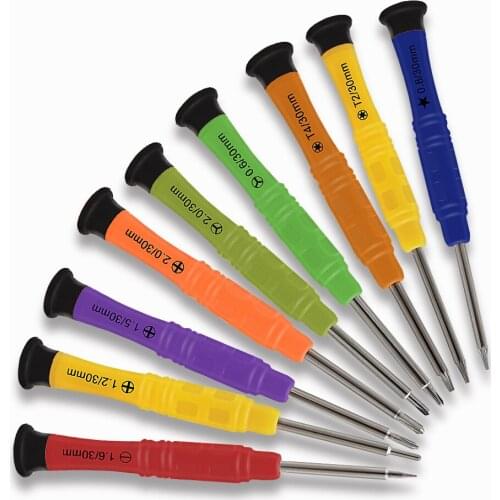 13pcs Small Screwdrivers Dismantling Tools For Watch Computer and Mobile Phone Repairing Screwdriver Set No Repeated