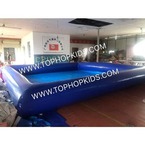 Hi Bouncia Inflatable Swimming Pool Giant Inflatable Above Ground Square Pool with factory price