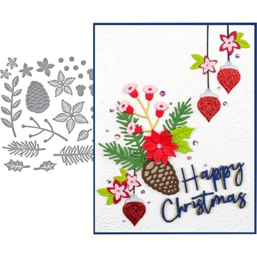 CH 2021 New Arrival Presell Leaves Metal Cutting Dies Embossing Scrapbooking Stencil Craft Cut Dies For DIY Card Handmade