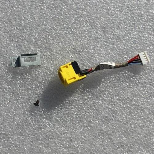 New/Orig DC Cable w/Bracket and screw For Lenovo Thinkpad L430 L530 Series,FRU 04W6989 50.4SE10.001