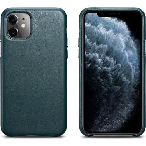 Original Cowhide Genuine Leather Case For Iphone Xs X 8 7 11 Iphone11 Pro Max Real Leather Back Cover For Iphone11 Pro Max