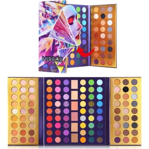 Eyeshadow Palette Halloween 114 Colors Matte Glitter Eye Makeup