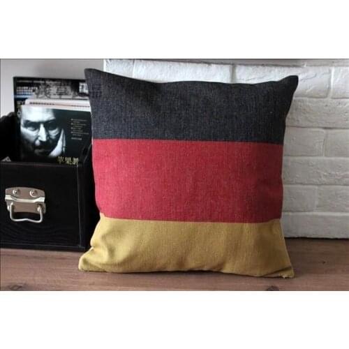 German flag pillow cushion covers sofa chair cushions shabby chic home decor No Inner