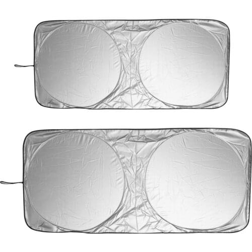 Car Front Windscreen Cover Car Windshield Sun Shade Block Cover Auto Anti UV Sunscreen Visor Protector Automobile Sunshade Cover